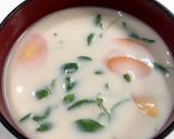 液味噌で簡単♡豆乳の味噌汁作り方5写真