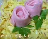 ✿三色押し寿司✿ひしもち型にもできるよ作り方9写真