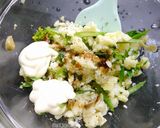 簡単！菜の花☆春ポテトサラダ作り方4写真