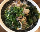 あさりたっぷり♡うどん！丸亀製麺風！作り方5写真