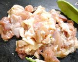 簡単！チキンとスナップエンドウの花椒味噌作り方1写真