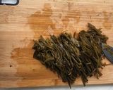 刻んですぐ！生めかぶのお味噌汁(動画有作り方3写真