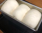 練乳で優しい甘さに！HBもちもち食パン☻作り方5写真