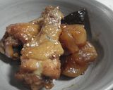 炊飯器調理★手羽元の照り煮作り方5写真