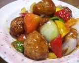 うまッ！酢豚風☆肉団子の甘酢あんかけ♪作り方14写真