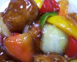 うまッ！酢豚風☆肉団子の甘酢あんかけ♪作り方13写真