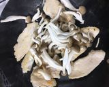 鶏むね肉と水菜のおろしぽん酢炒め作り方5写真