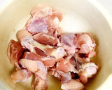 生姜でさっぱり！鶏肉と大根の煮物作り方2写真