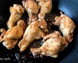 鶏手羽元のさっぱり甘辛ポン酢煮作り方3写真