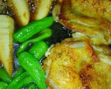 鶏もも肉と筍の春のピリ辛照り焼き丼作り方12写真