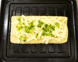 サクッとろ～り！油揚げピザ（お好み焼き）作り方3写真