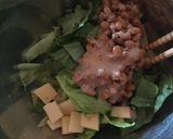 ごまドレッシングで！納豆レタストースト作り方2写真