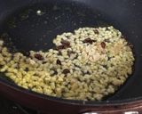 挽き割り大豆の和風ペペロンチーノ作り方2写真