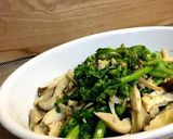 挽き割り大豆の和風ペペロンチーノ作り方5写真