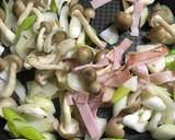 しめじと長ねぎの和風スパゲティ作り方4写真