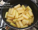 大根の唐揚げ。作り方2写真