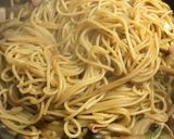 しめじと長ねぎの和風スパゲティ作り方5写真