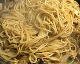 しめじと長ねぎの和風スパゲティ作り方5写真
