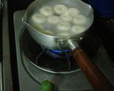 春を食べよう♪白玉あん入りヨモギパン作り方3写真