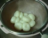春を食べよう♪白玉あん入りヨモギパン作り方4写真
