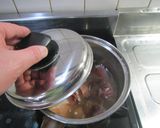最西のヨモギ乗せヤギ汁そば作り方6写真