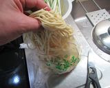 最西のヨモギ乗せヤギ汁そば作り方12写真
