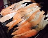 節約★美味【サーモンハラスの散らし寿司】作り方3写真