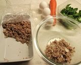 【うす塩そぼろ】×野菜のオムレツ作り方1写真