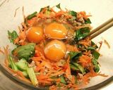 【うす塩そぼろ】×野菜のオムレツ作り方5写真