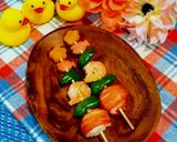 BBQ風♡可愛いミニチュア串焼き作り方6写真