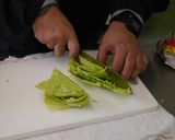 淡路島サクラマスと春キャベツのパスタ作り方2写真