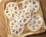液みそでレンコンピザトースト作り方6写真