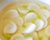 海老とかぶの白だしさっと煮♪作り方4写真