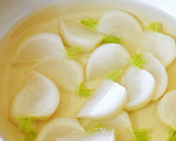 海老とかぶの白だしさっと煮♪作り方4写真