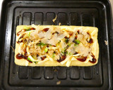 サクッとろ～り！油揚げピザ（お好み焼き）作り方5写真