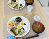 民泊飯 コンビニ総菜で無調理 和朝食作り方5写真