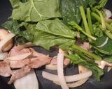 豚肉とホウレン草の卵炒め作り方4写真