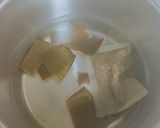 はと麦茶で豚角煮。梅酒入り作り方1写真