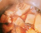 はと麦茶で豚角煮。梅酒入り作り方2写真