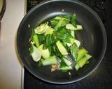 さけと青菜の簡単炒め作り方1写真