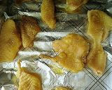 かりかり鶏皮せんべい作り方1写真