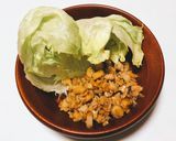 レンコンひき肉のレタス包み作り方8写真