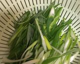 ポロ葱と鯵のパスタ作り方4写真