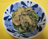 豚肉とキュウリの旨炒め作り方4写真