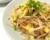 もやし・えのき・ツナのバター醤油炒め作り方5写真