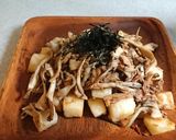 サクサク♪長芋のコロコロ焼き(舞茸ツナバージョン)作り方4写真