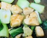 鶏肉とチンゲン菜のオイスターソース炒め作り方4写真