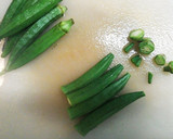 簡単副菜☆ごぼうとオクラの胡麻あえ作り方6写真