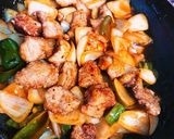 手作りタレで酢豚作り方9写真