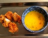 電子レンジ✿唐揚げ卵あんかけ丼作り方1写真